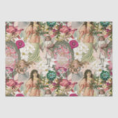 Victoriaans kerstmug  tissuepapier (Voorkant)