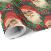 Victoriaans kerstpapier cadeaupapier (Rol Hoek)