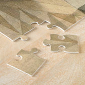 Victoriaans kerstrecorder  feestdag legpuzzel (Zijkant)