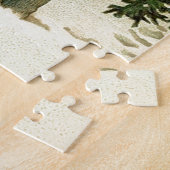 Victoriaans kerstrecorder met legpuzzel (Zijkant)