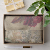 Victoriaans kerstRozen Tissuepapier (Geschenk)