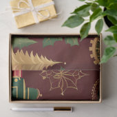 Victoriaans kersttissuepapier tissuepapier (Geschenk)