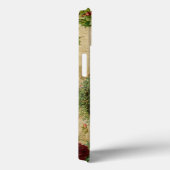 Victoriaans kerstvader Floral Ephemera Case-Mate iPhone Case (Achterkant / Rechts)