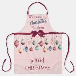 Victoriaans kerstversiering gepersonaliseerd Schor Schort