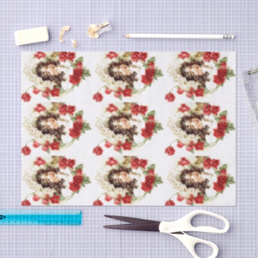 Victoriaans keuken tissuepapier (Craft)