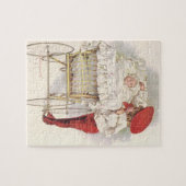  Victoriaans kinderen, kinderen en Baby in Pram Legpuzzel (Horizontaal)