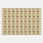 Victoriaans kinderen  kunst inpakpapier vel (Voorkant 3)