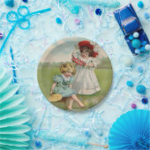 Victoriaans kinderen papieren bordje (Feest)