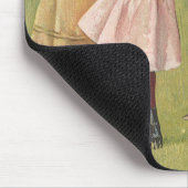 Victoriaans kinderen spelen Blind Man Muismat (Hoek)