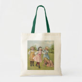 Victoriaans kinderen spelen Blind Man Tote Bag (Voorkant)