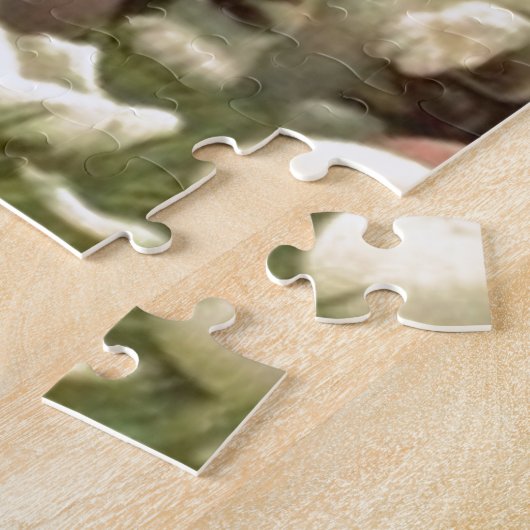 Victoriaans kleutermuts voor retroArt-scats Legpuzzel (Zijkant)