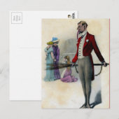  Victoriaans Krampus Briefkaart (Voorkant / Achterkant)