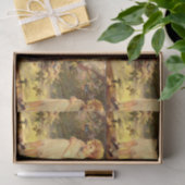 Victoriaans kudde met vogels tissuepapier (Geschenk)