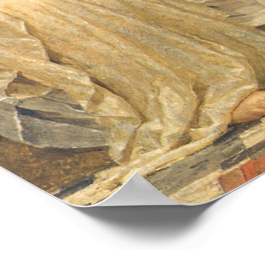 Victoriaans kunst, dromers van Albert Joseph Moore Poster (Hoek)