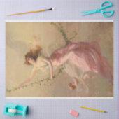 Victoriaans kunst, ontkoppeling van lospagina's, V Tissuepapier (Craft)