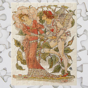 Victoriaans Kunst, Roos van Walter Crane Legpuzzel