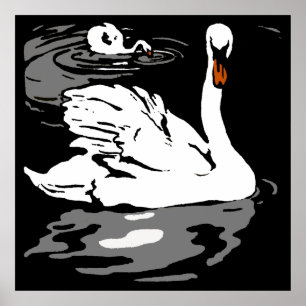 Victoriaans kweekvijvers van bosbessen poster