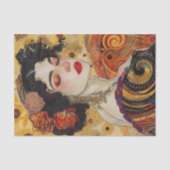 VICTORIAANS  LADY DECOUPAGE TISSUEPAPIER (Voorkant)