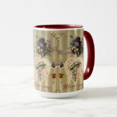 Victoriaans Lady  Valentijnsdag Mok (Voorkant rechts)