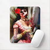  Victoriaans Lady Vanity Skull Muismat (Met muis)