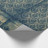  Victoriaans lebif-achtermarkeringsrand Cadeaupapier (Hoek)