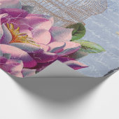 Victoriaans liefdesdenken Dreams Butterfly Bird Ca Cadeaupapier (Hoek)