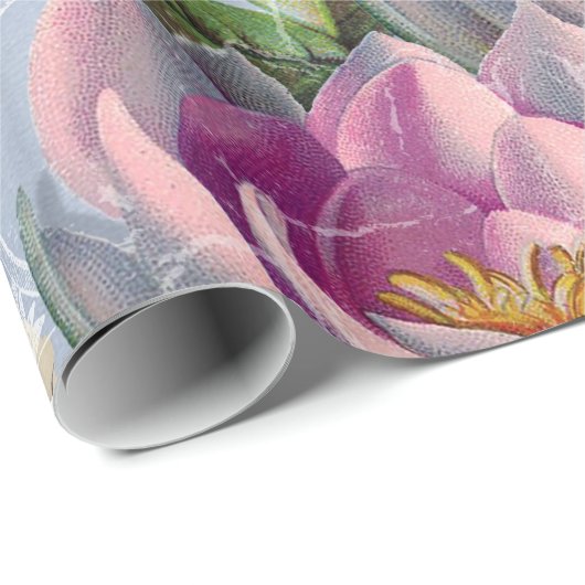 Victoriaans liefdesdenken Dreams Butterfly Bird Ca Cadeaupapier (Rol Hoek)