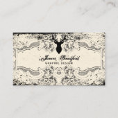  Victoriaans Lijst Logo Visitekaartje (Voorkant)