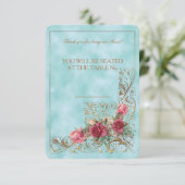 Victoriaans Lijst - Wedding Invitation Suite Kaart (Staand voorkant)