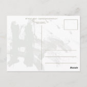 Victoriaans lingerie-Briefkaart Briefkaart (Achterkant)