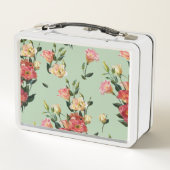 Victoriaans Lisianthus: Waterverf van olijfbloemen (Achterkant)