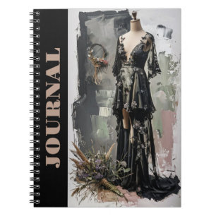 Victoriaans Little Black Dress Journal LBD Notitieboek