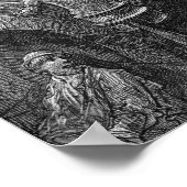 Victoriaans Londen - Een stadsdoorvoer Poster (Hoek)