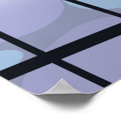 Victoriaans London cartoon Poster (Hoek)