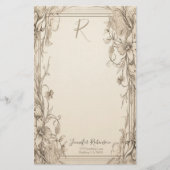 Victoriaans look briefpapier (Voorkant)