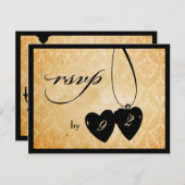 Victoriaans luzerne RSVP (Voorkant / Achterkant)