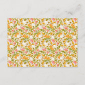 Victoriaans Meadow gele behuizing kaart (Achterkant)