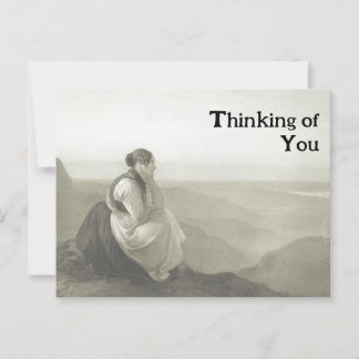 Victoriaans Meisje Briefkaart