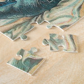 Victoriaans meisje met buikpak legpuzzel (Zijkant)