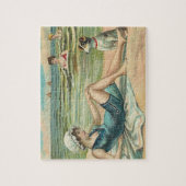 Victoriaans meisje met buikpak legpuzzel (Verticaal)