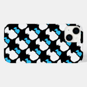 Victoriaans meisje Silhouette Cameo iPhone Case (Achterkant (horizontaal))