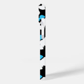 Victoriaans meisje Silhouette Cameo iPhone Case (Achterkant / Links)