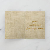  Victoriaans Meisje Wenskaart Kaart (Binnen)