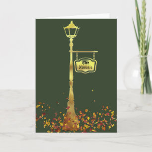 Victoriaans messing Lamp post lantaarn kaart groen