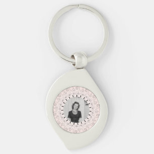 Victoriaans met Fancy Lijst Gepersonaliseerd Sleutelhanger