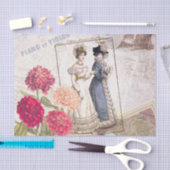 Victoriaans Mode collage Tissuepapier (Craft)