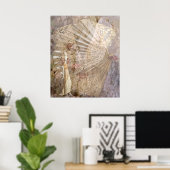 Victoriaans Mode en kant Poster (Thuiskantoor)