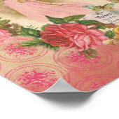  Victoriaans moeder- en kindertoken van de liefde Poster (Hoek)