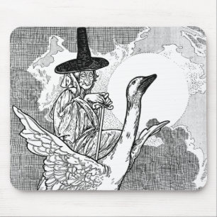  Victoriaans Moeder Goose door Charles Robinson Muismat