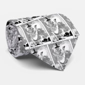  Victoriaans Moeder Goose door Charles Robinson Stropdas (Opgerold)